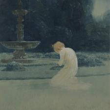 Viktor Oliva, Plačící fontána, 1904