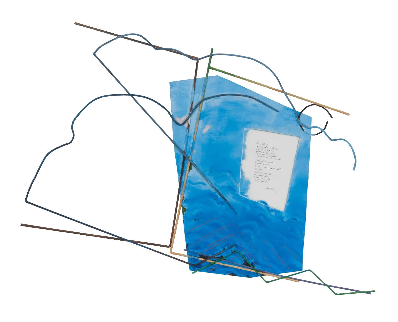 Jiří Kubový, Josef Hrubý, Báseň a krajina (Do světnice), 2014, archiv autora Jiří Kubový, Josef Hrubý, Báseň a krajina (Do světnice), 2014, archiv autora
