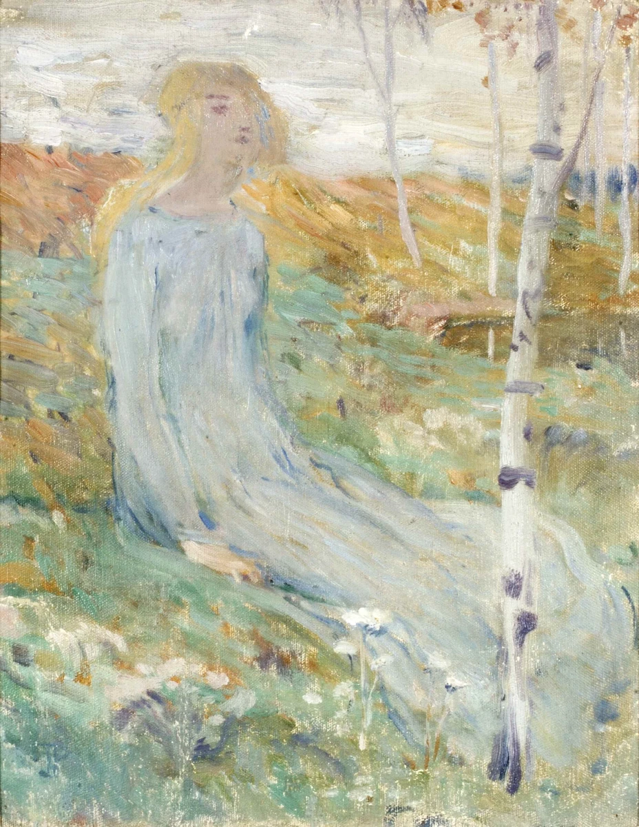 Jan Preisler, Studie k jaru, 1900, ZČG Jan Preisler, Studie k jaru, 1900, ZČG