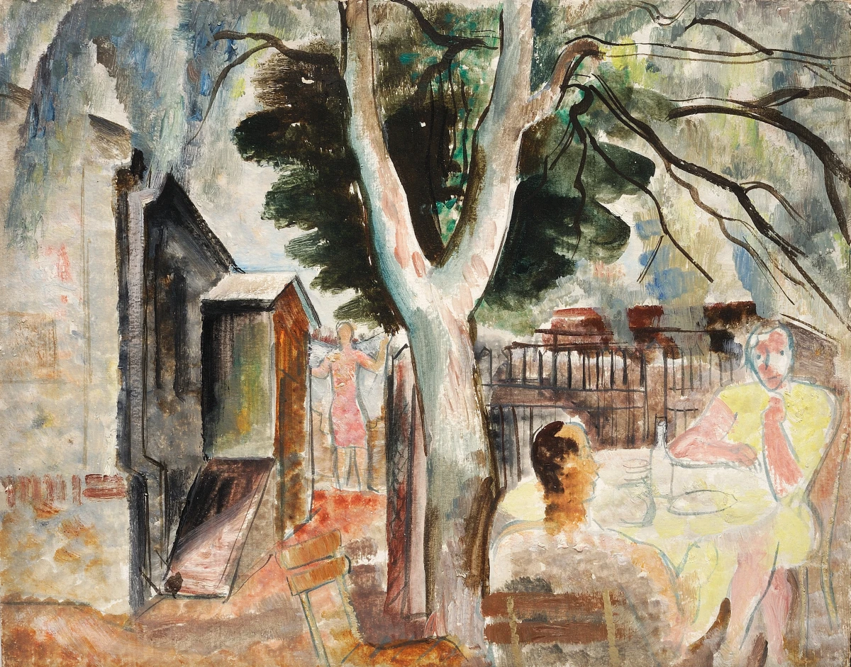Svatopluk Máchal, Nedělní odpoledne, 1934, ZČG Svatopluk Máchal, Nedělní odpoledne, 1934, ZČG