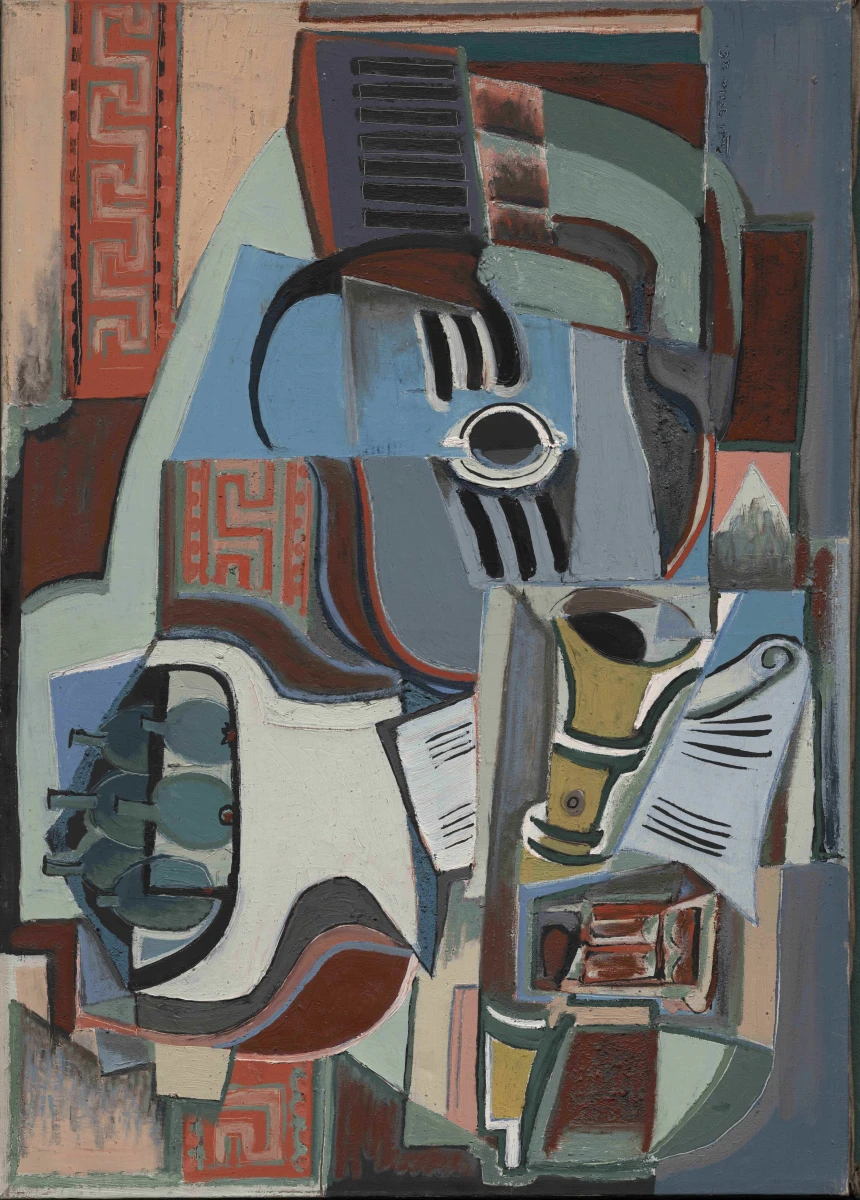 Emil Filla, Zátiší, 1926, ZČG Emil Filla, Zátiší, 1926, ZČG