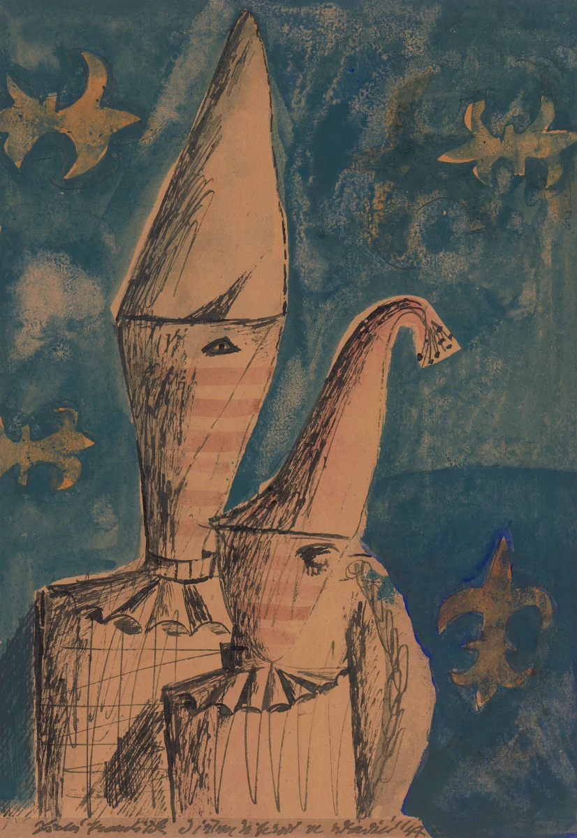 František Tichý, Klaun/ Otec a syn, 1947, ZČG
