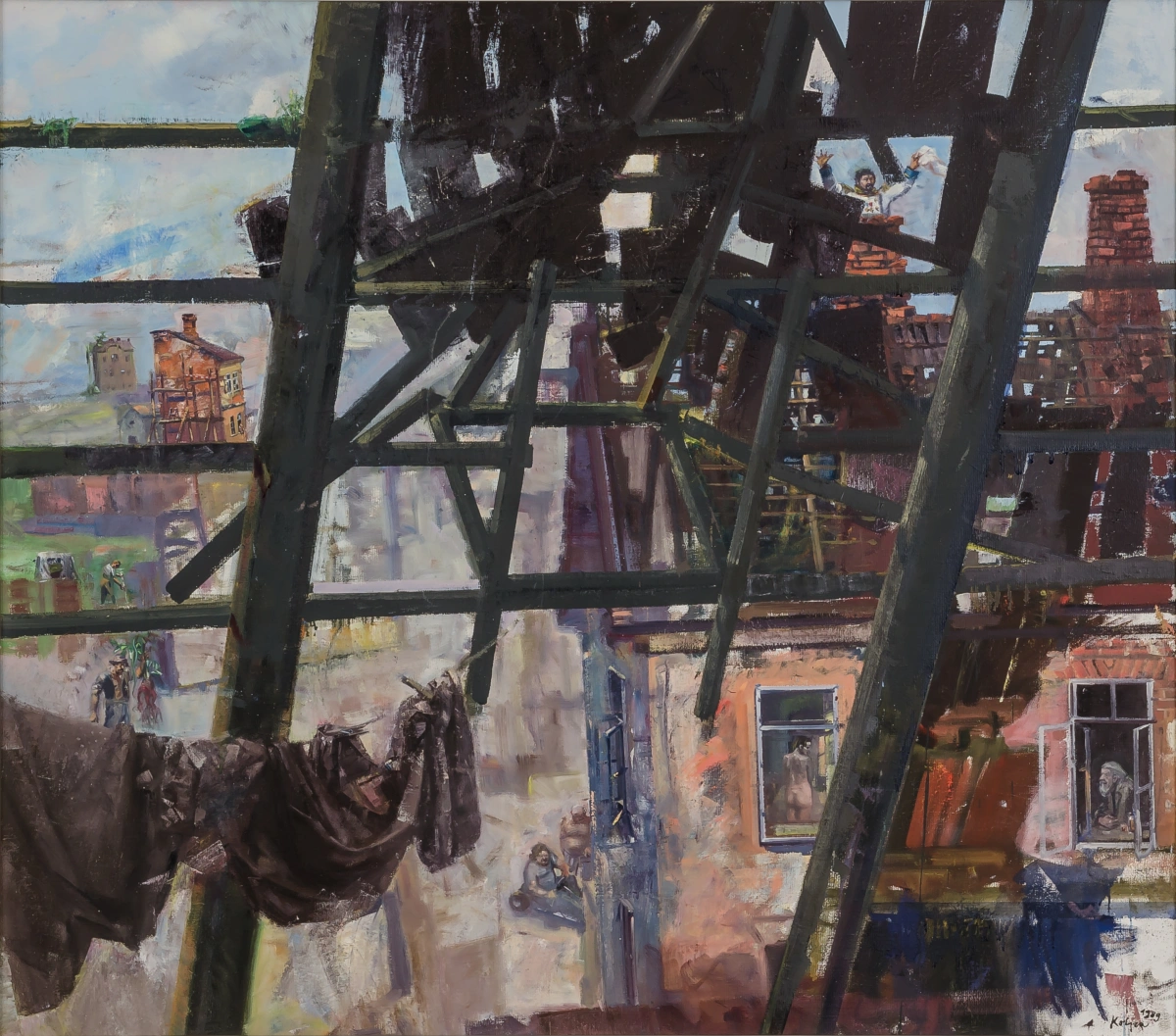 Vladivoj Kotyza, Roudná – rezervace, 1989, Galerie výtvarného umění v Chebu Vladivoj Kotyza, Roudná – rezervace, 1989, Galerie výtvarného umění v Chebu