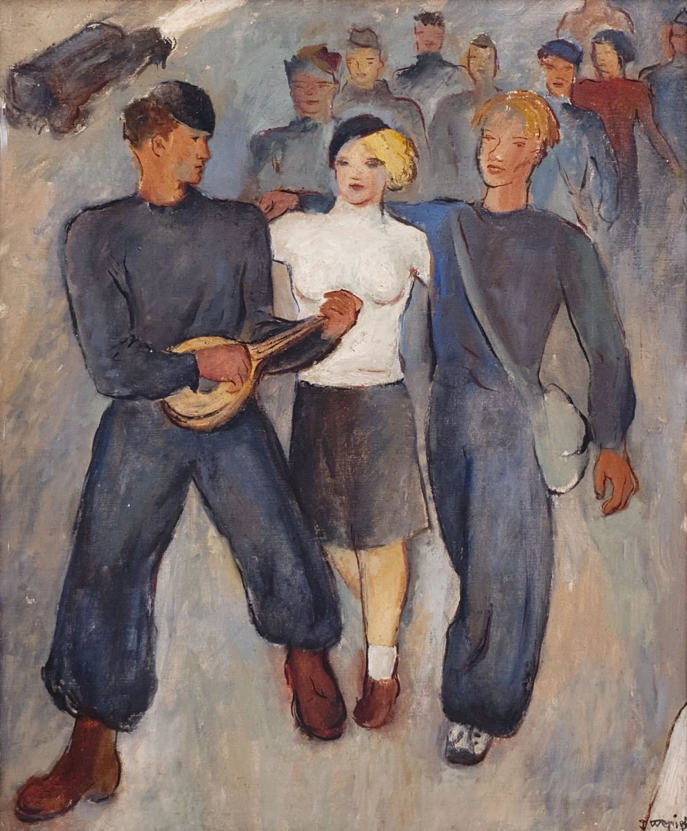 Jan Wenig, Návrat, 1933, ZČG