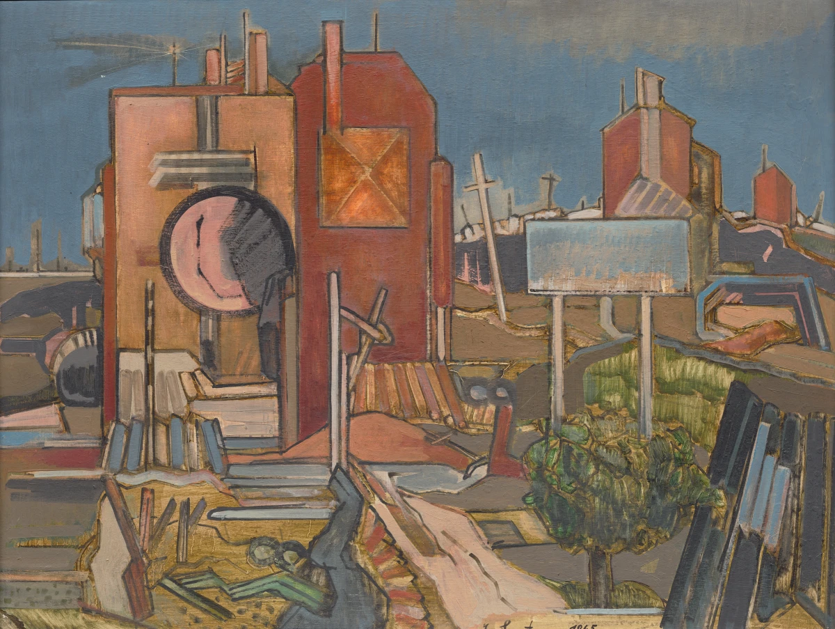 Jan Smetana, Osamělé domy, 1945, ZČG