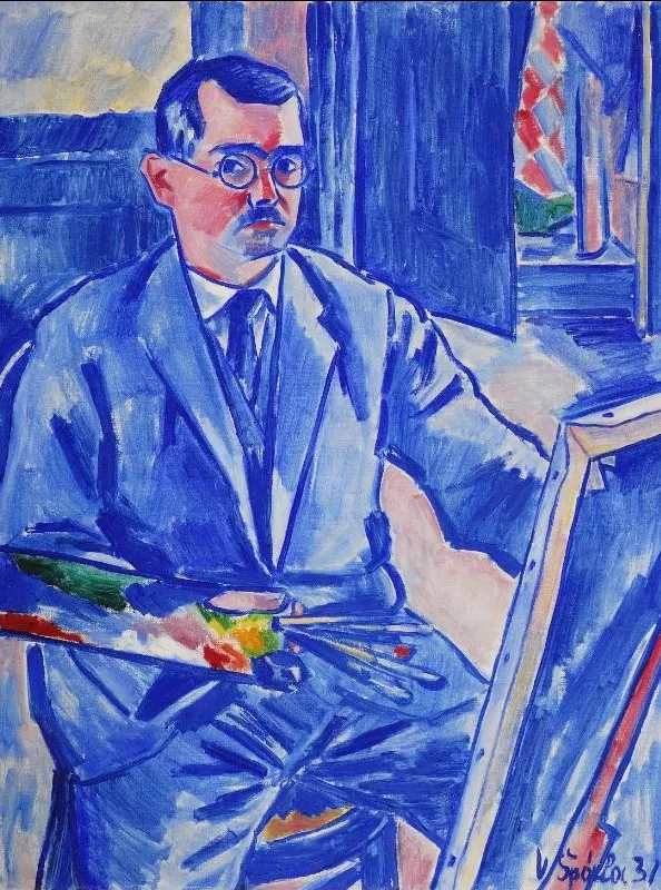 Václav Špála, Autoportrét, 1931