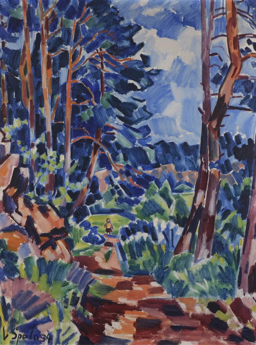 Václav Špála, Krajina u Vlašimi, 1934
