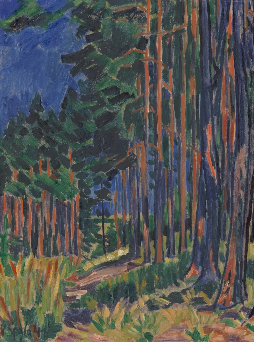 Václav Špála, Les u Pyšel, 1941