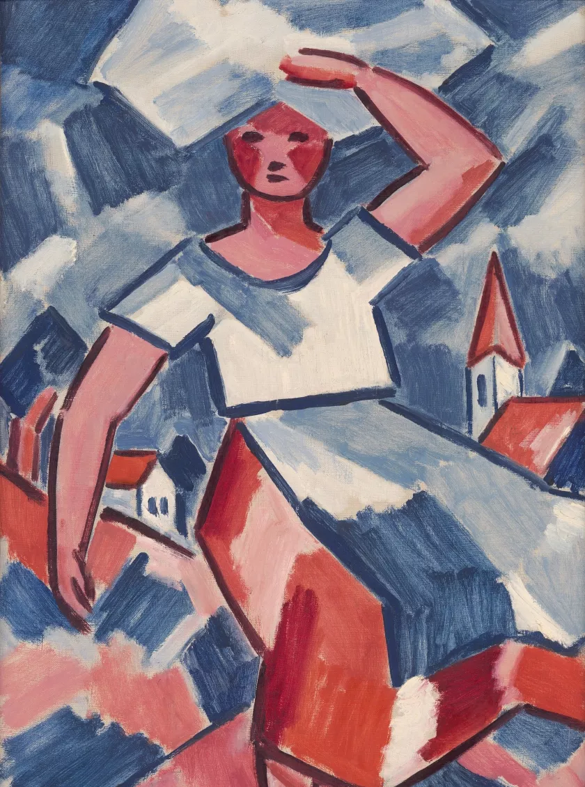 Václav Špála, Pradlena u vesnice, 1937