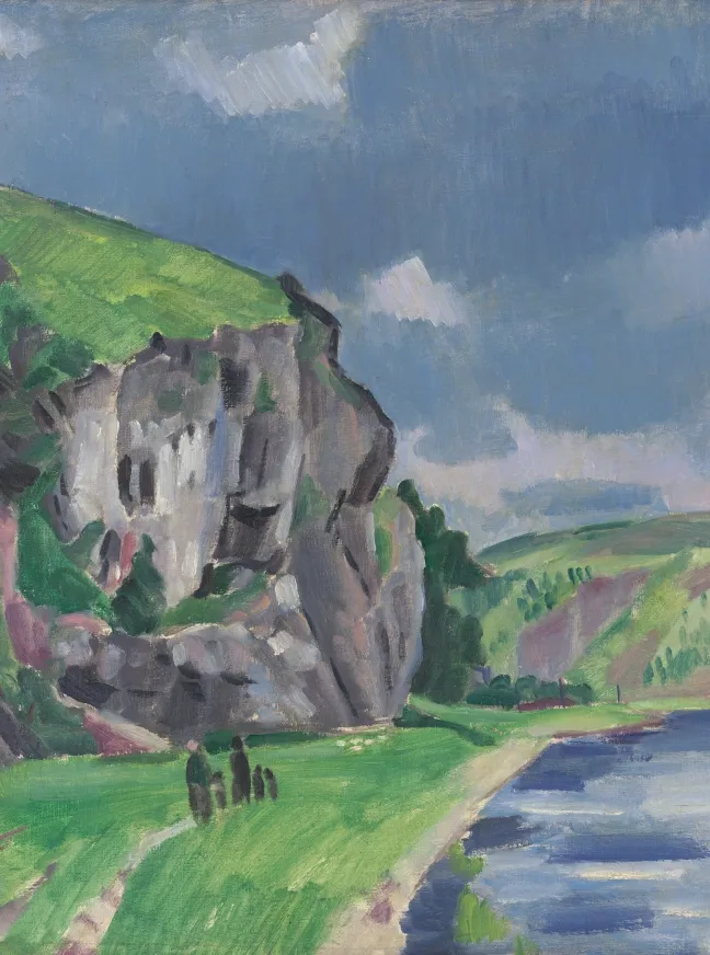 Václav Špála, Skály u Berounky, 1926