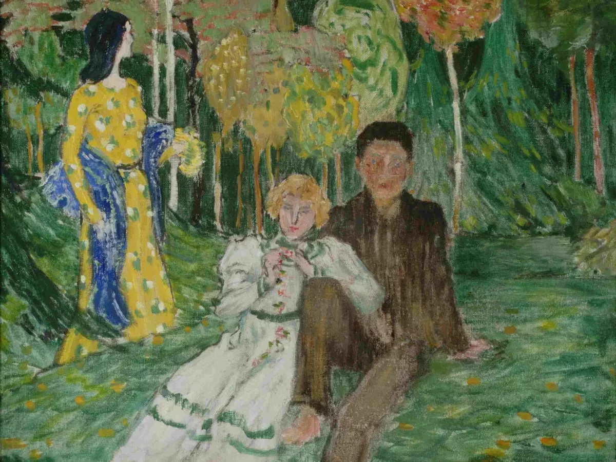 Jan Preisler, Studie k Milencům, 1905, ZČG