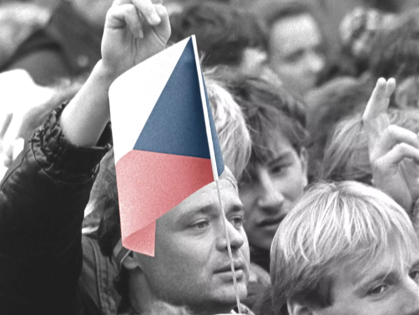 Listopad 1989 v Plzni objektivem Radovana Kodery