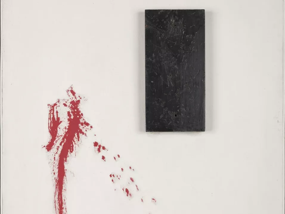 Jiří Patera, Stopy II, 1970, soukromá sbírka