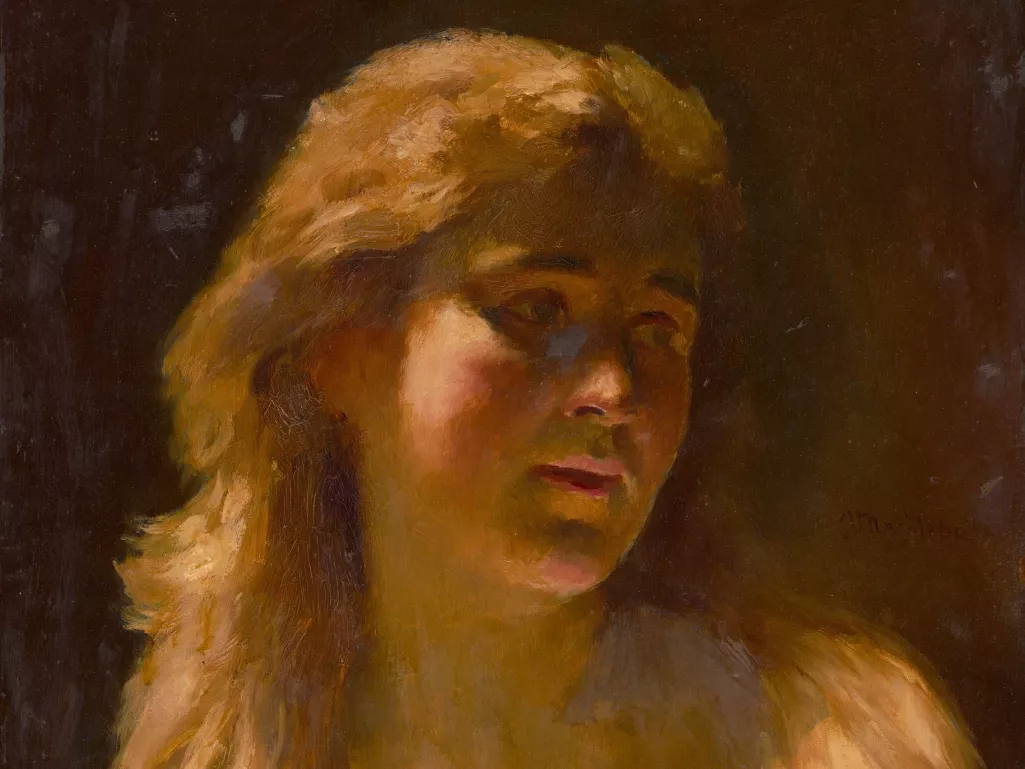 Vratislav Nechleba, Dívčí hlava, 1919, ZČG