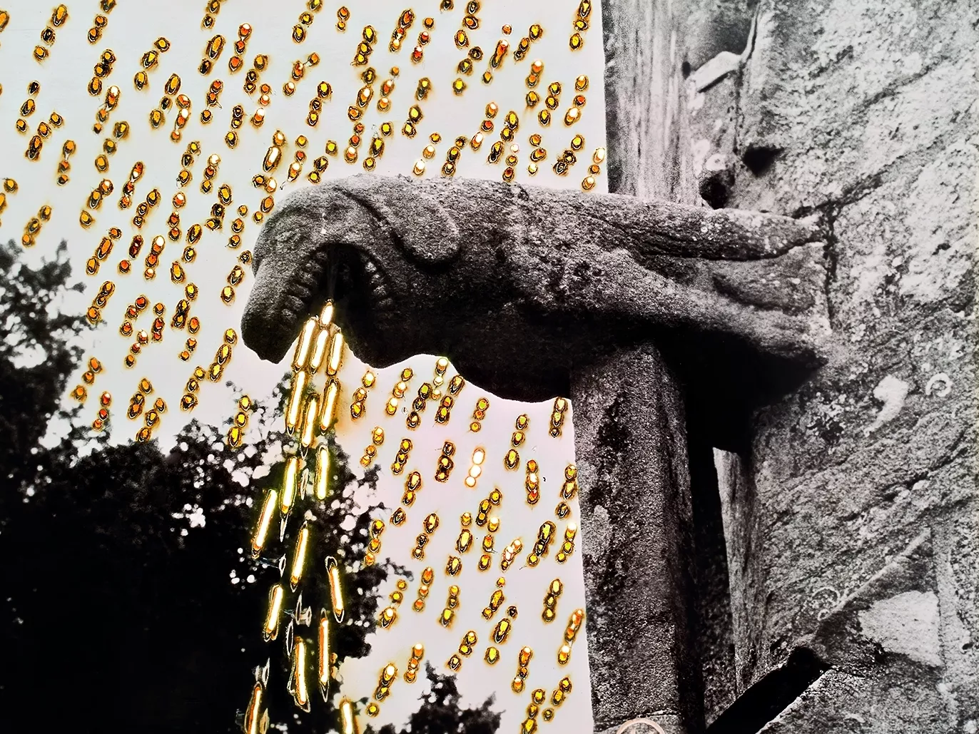 Svatopluk Klimeš, Z cyklu Chrliče z Bretaně, 2004, Galerie G4, Cheb