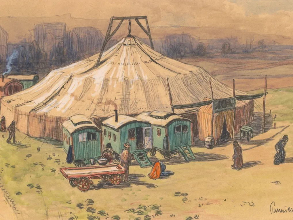Jaroslav Panuška, Cirkus, po r. 1900, ZČG