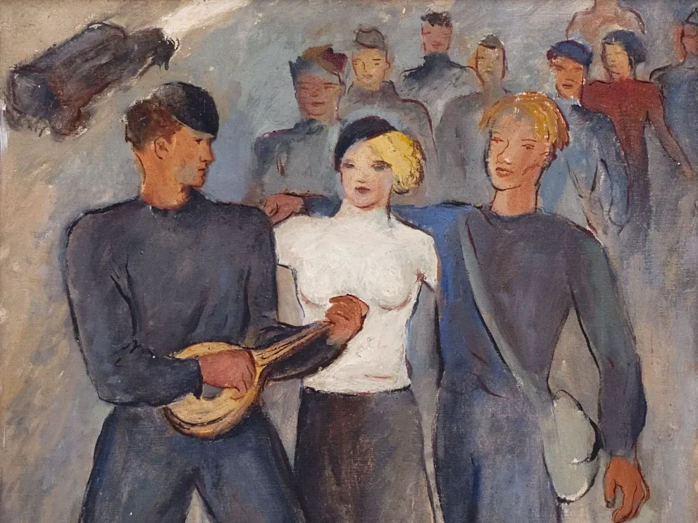 Jan Wenig, Návrat, 1933, ZČG