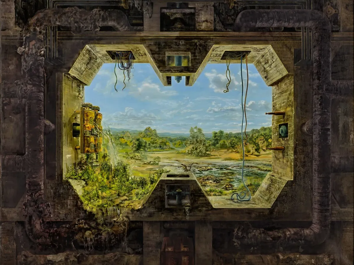 Vladivoj Kotyza, Pohled, 1978–1979, Galerie výtvarného umění v Chebu