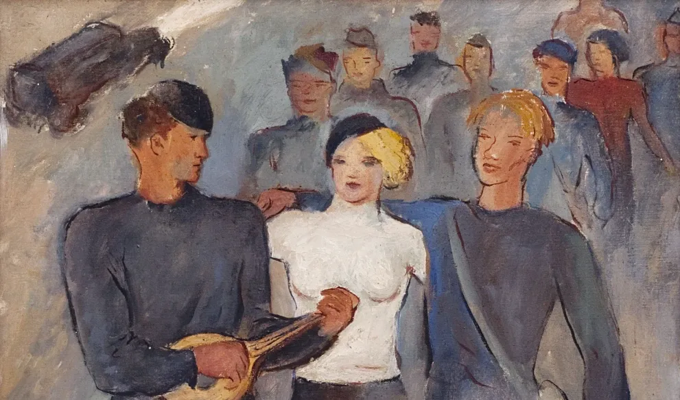 Jan Wenig, Návrat, 1933, ZČG