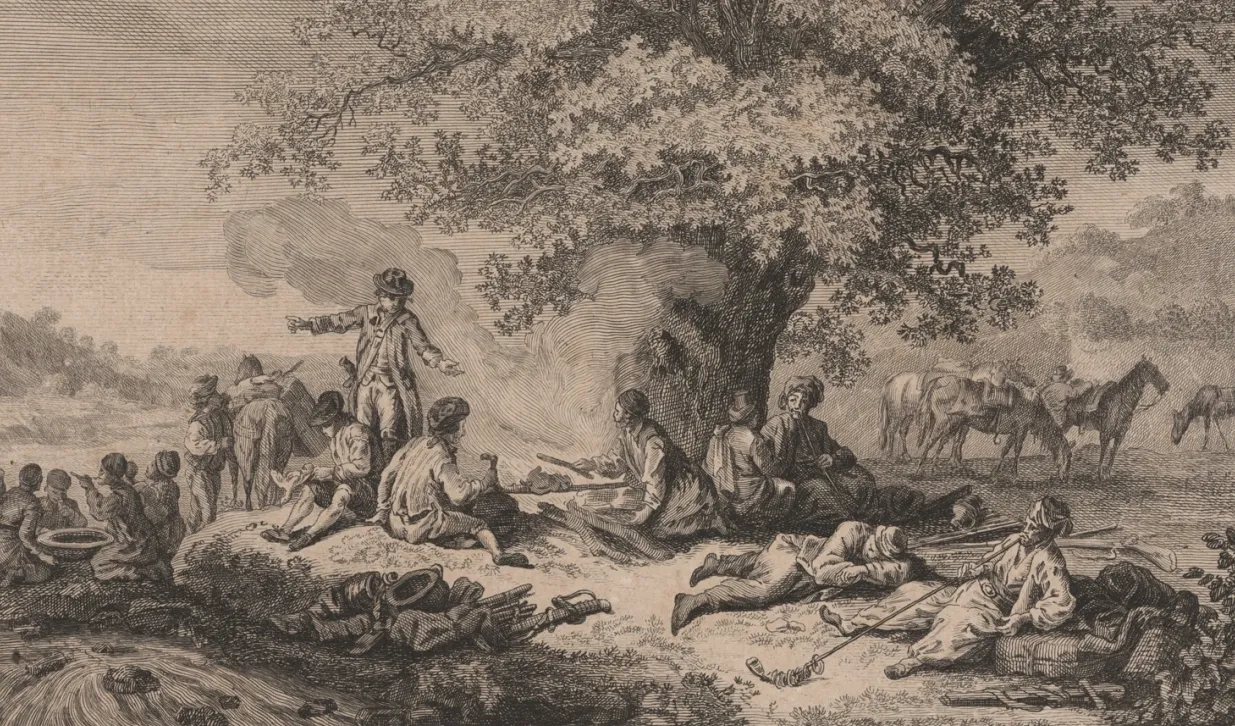 Antonín Karel Balzer, Tlupa valašských loupežníků, 1789, ZČG