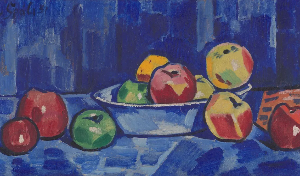 Václav Špála, Zátiší s ovocem, 1931, ZČG